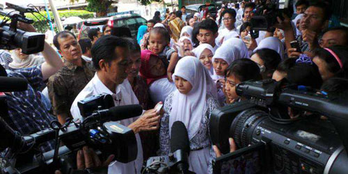 Jokowi Klaim Tak Ada Siswa Selewengkan KJP
